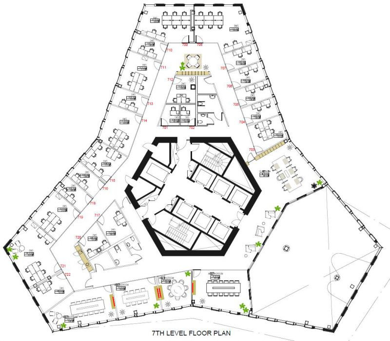 Planlösning - Ritning plan 7