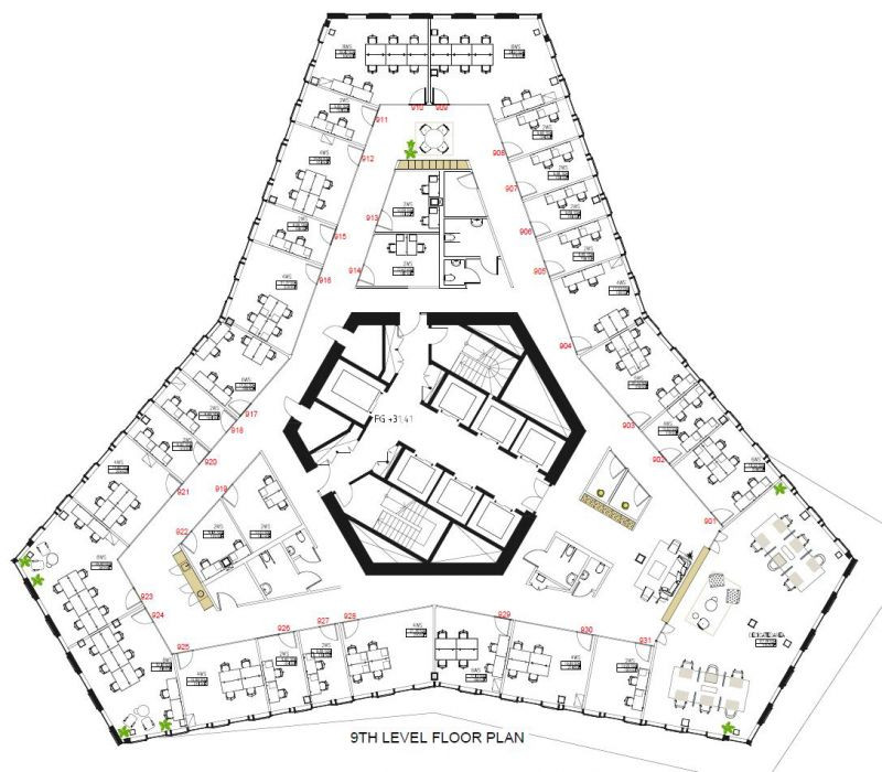 Planlösning - Ritning plan 9