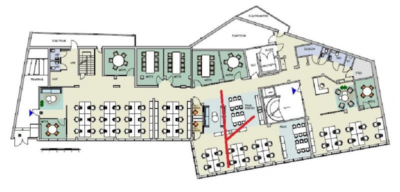 Planlösning - Inplaceringsförslag-Plan 1