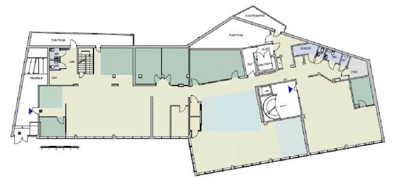 Planlösning - Befintlig planlösning-Plan 1