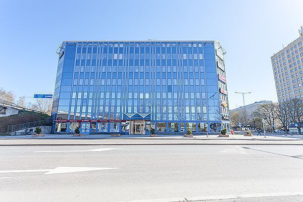 Kontorshotellet på plan fyra med totalt tretton rum i varierande storlek från 10 kvm och uppåt.